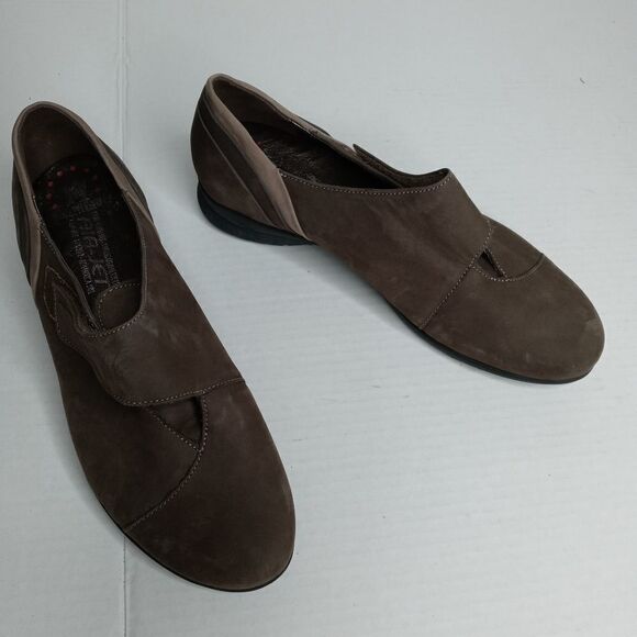 Mephisto Women's Size 11 Air-Jet Luce Gray Suede Walking Shoes - Picture 4 of 11